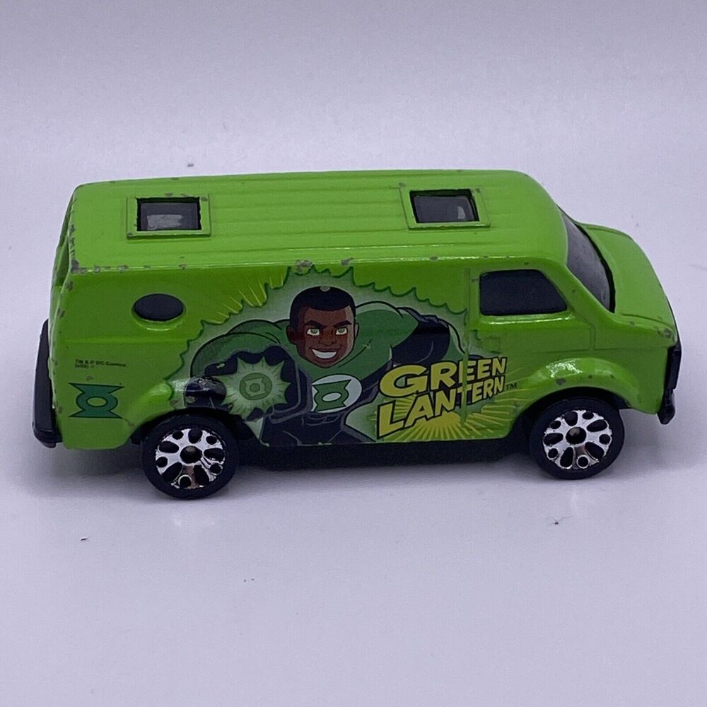 Matchbox Green Lantern DC Friends Justice League Of America Chevy van 2006